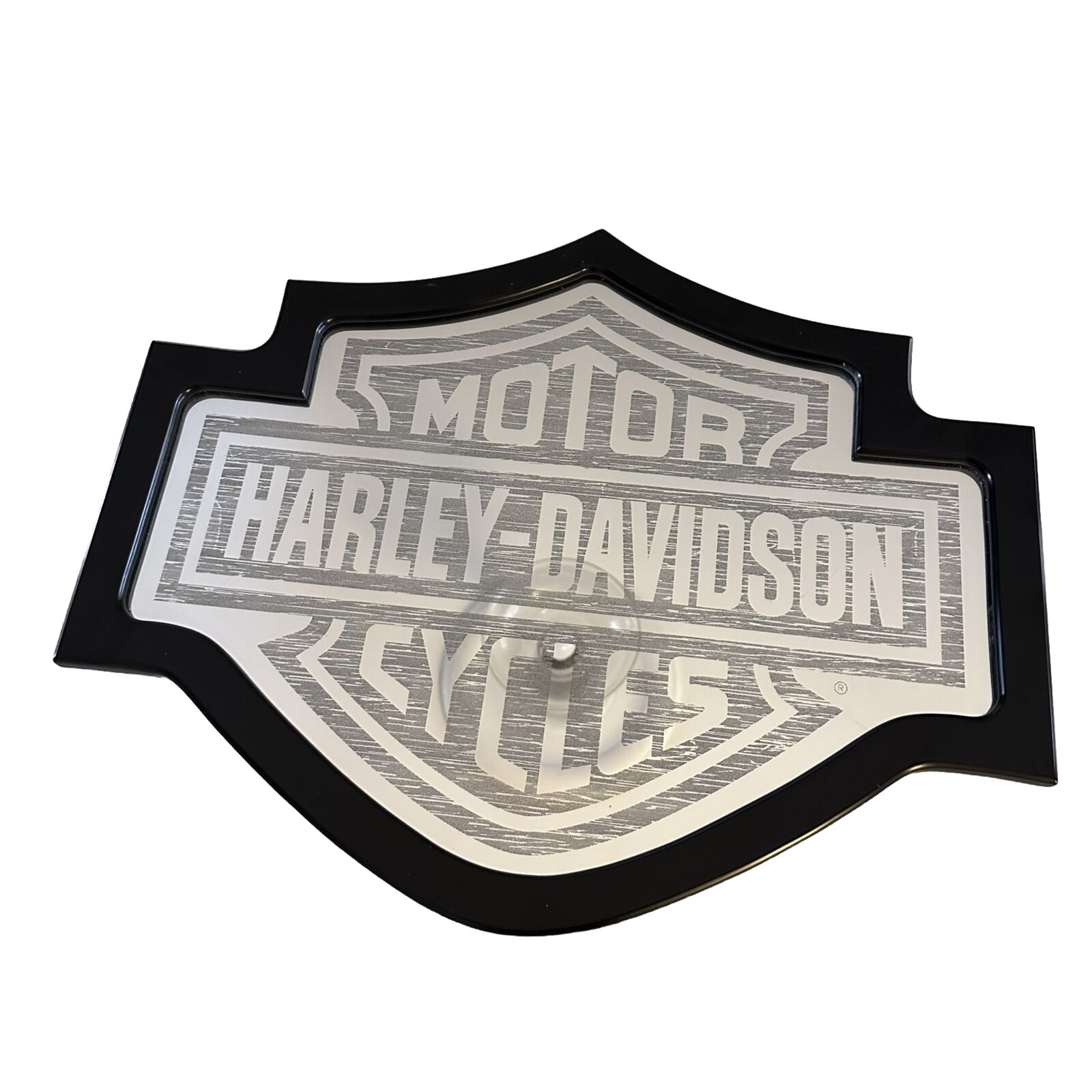 Official Harley Davidson Hanging Wall Mirror Garage Man Cave 22” By 18”