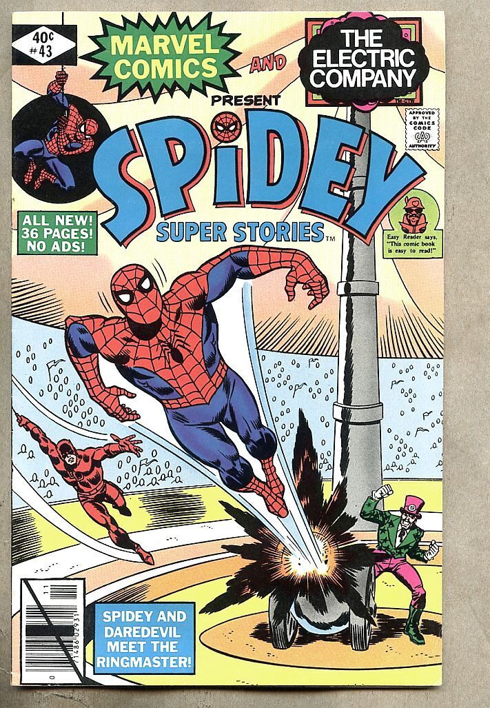 Spidey Super Stories #43-1979 fn+ 6.5 Spider-Man / Daredevil Diamond Box Variant