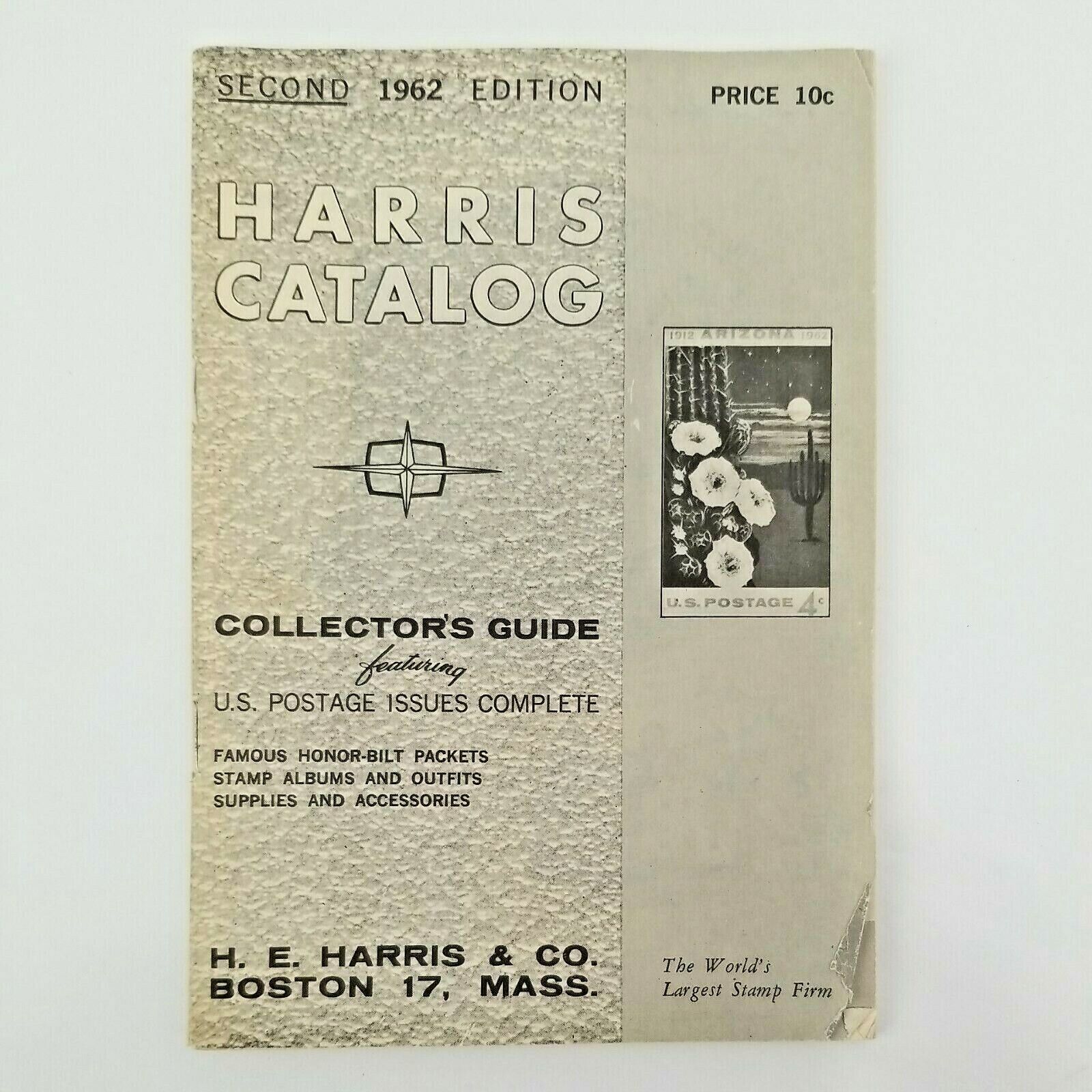 Vintage 1962 Booklet Harris Catalog US Postage Guide