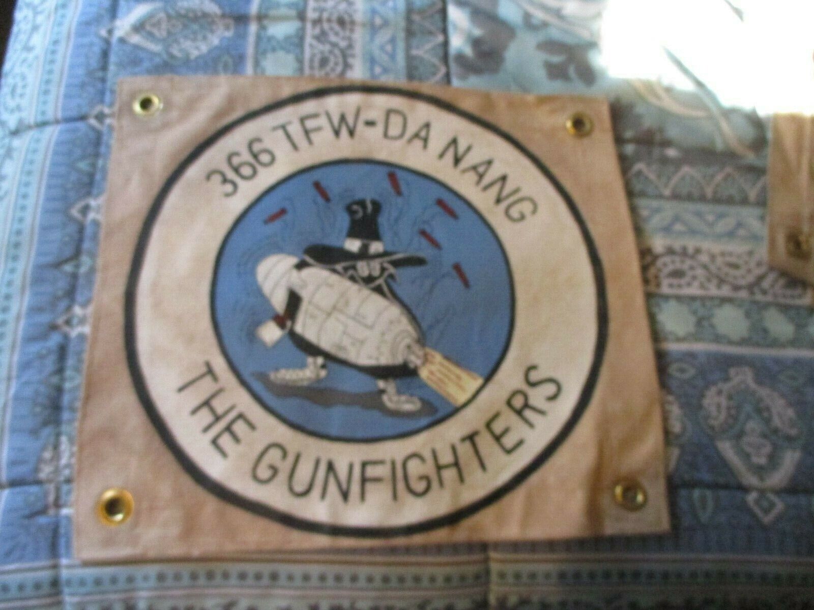 V/N ERA USAF F-4 PHANTOM 366 TFW DA NANG THE GUNFIGHTERS   READY ROOM  FLAG 