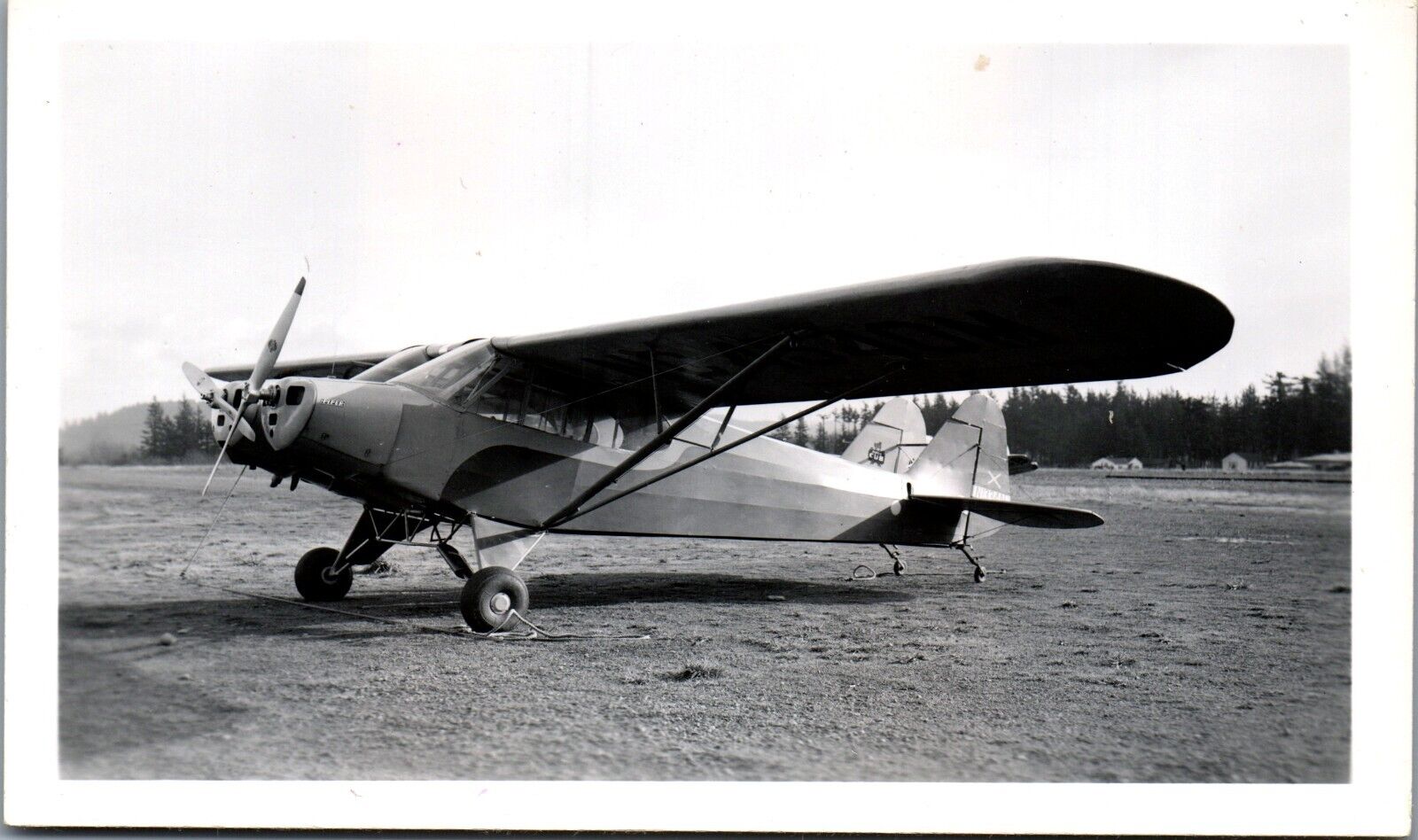 Wagner-Piper PA-11 Cub Special Plane Photo (3 x 5)