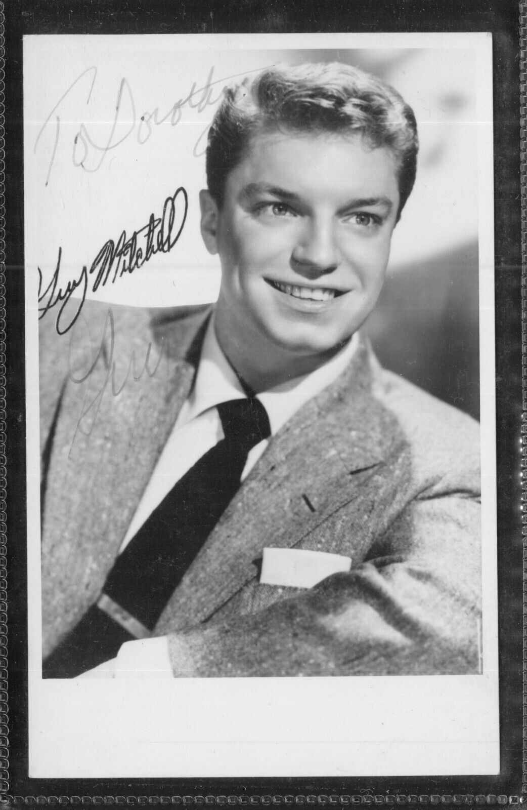 Guy Mitchell - Signed Autograph