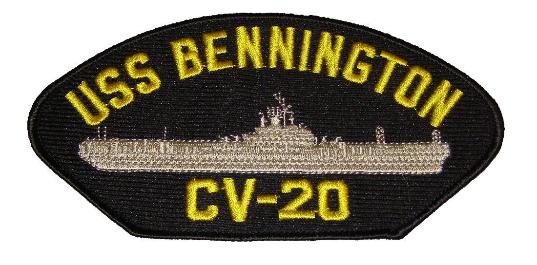 USS BENNINGTON CV-20 PATCH USN NAVY SHIP ESSEX CLASS AIRCRAFT CARRIER APOLLO 4