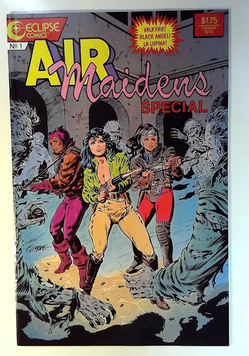 Air Maidens Special #1 Eclipse (1987) VF/NM 1st Print Comic Book