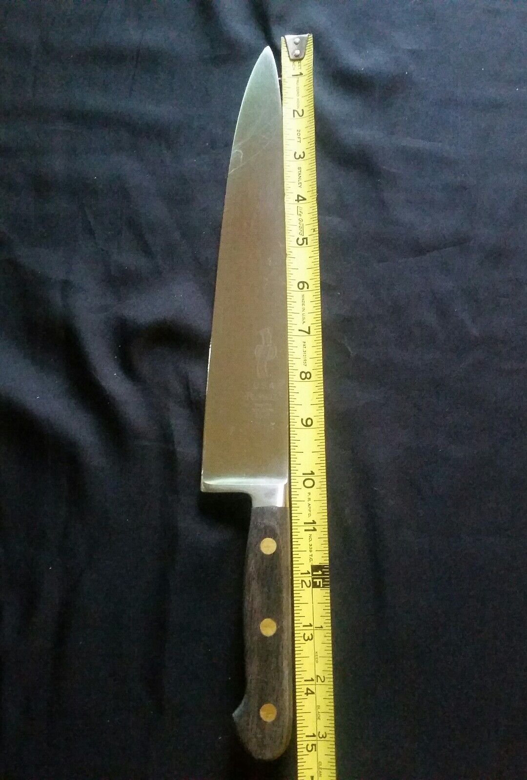 Russell 5D-10 High Carbon Butcher Knife USA. \