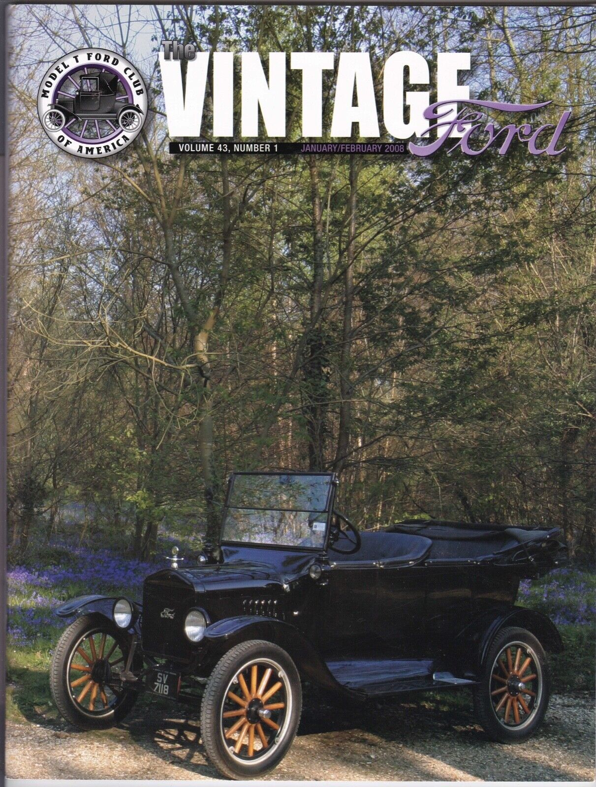 SHIPPED TO UK -THE VINTAGE FORD MAGAZINE- FROM HALLETTSVILLE, TEXAS- RUSTY WRECK