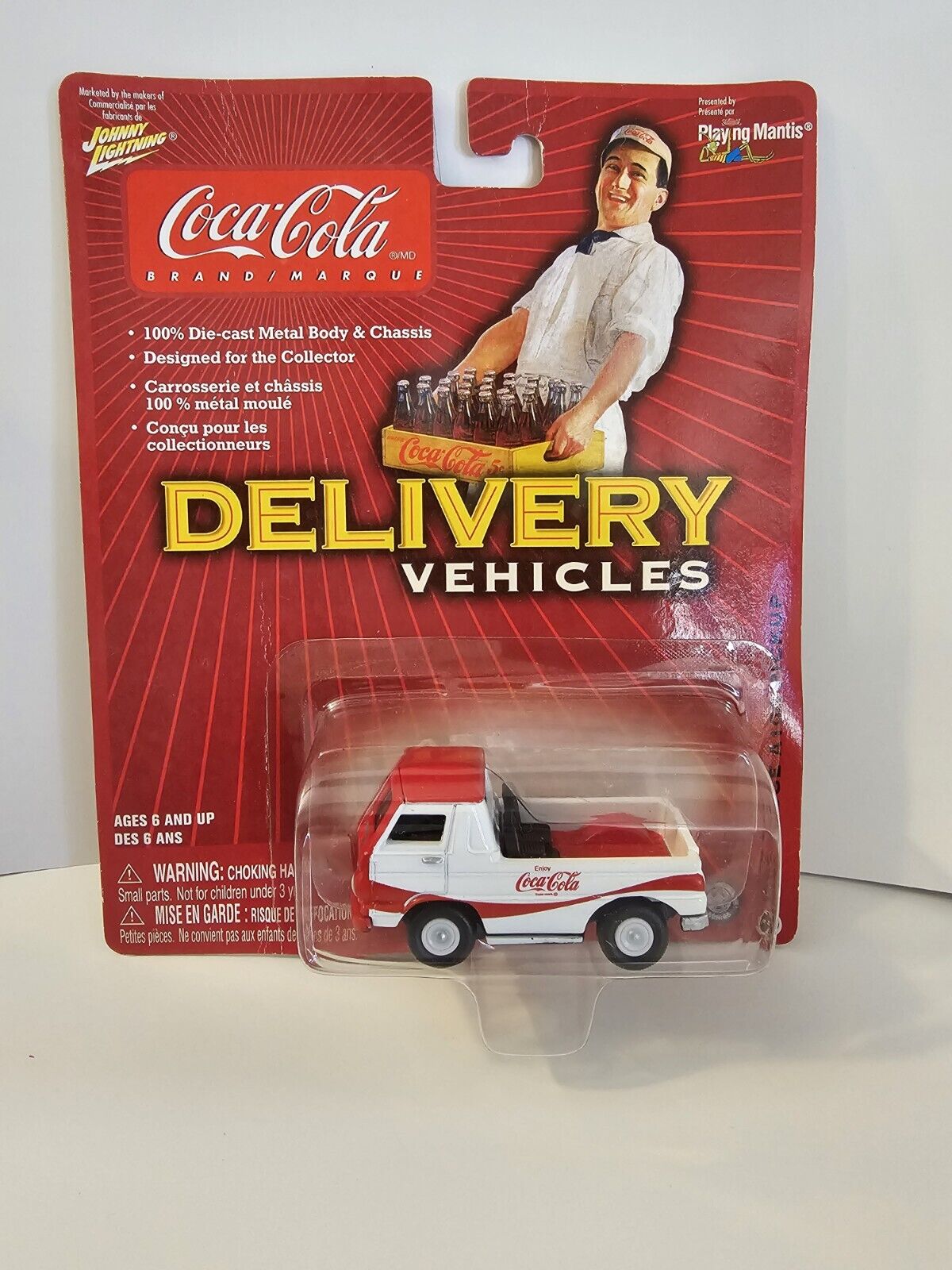 Coca Cola Johnny Lightning Die Cast Delivery Vehicle 2004 Collectible