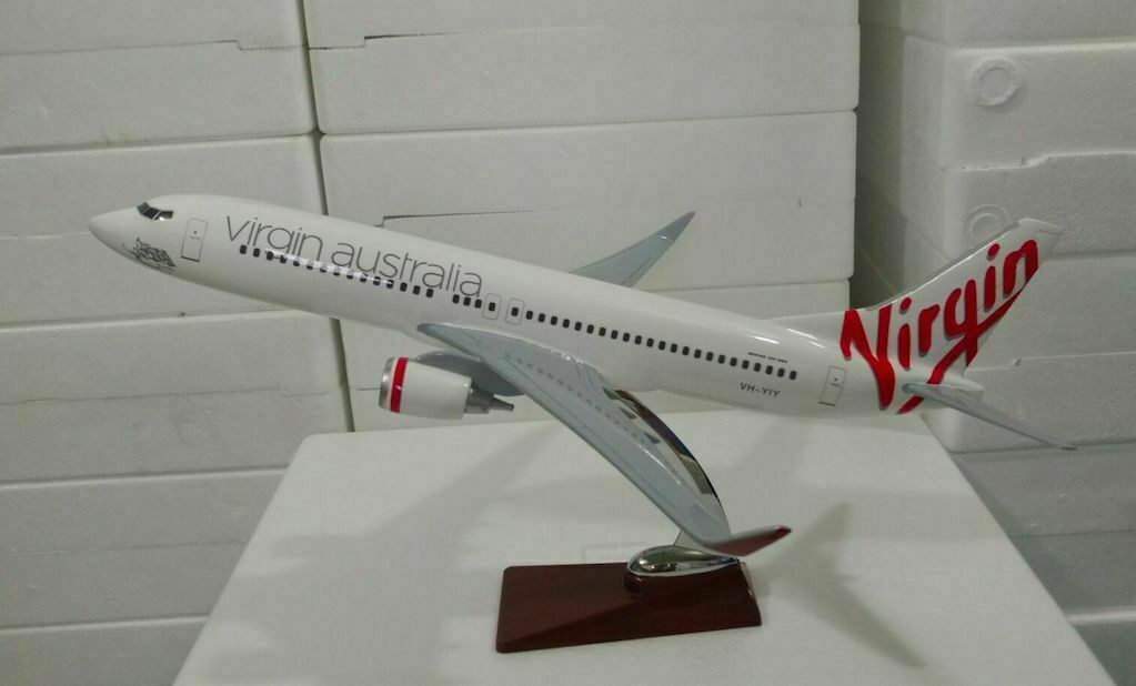 Virgin Australia 🇦🇺 Airplane Large Plane Model 737  Resin Airplane 45Cm 