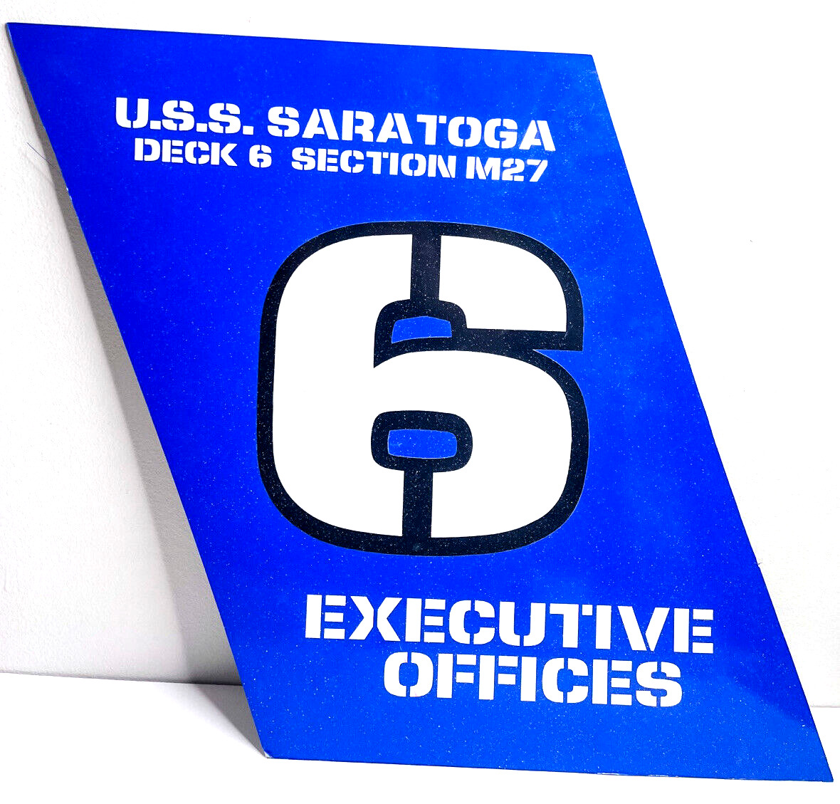 NAVY U.S.S. SARATOGA CVA-60 Deck 6 Section M27 Executive Offices air Carrier 21
