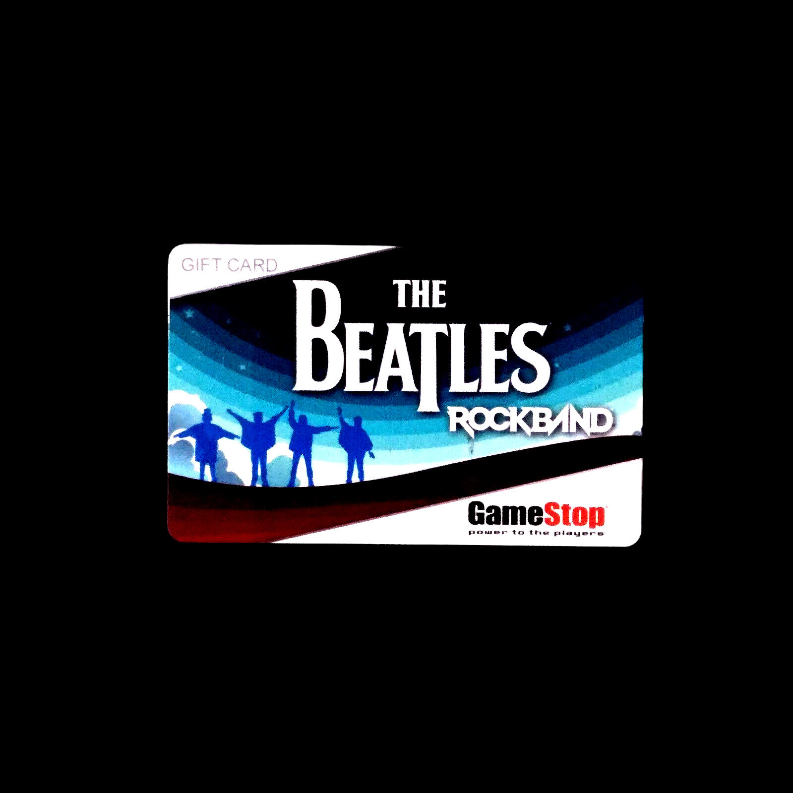 Gamestop The Beatles Rock band COLLECTIBLE GIFT CARD $0 #6364