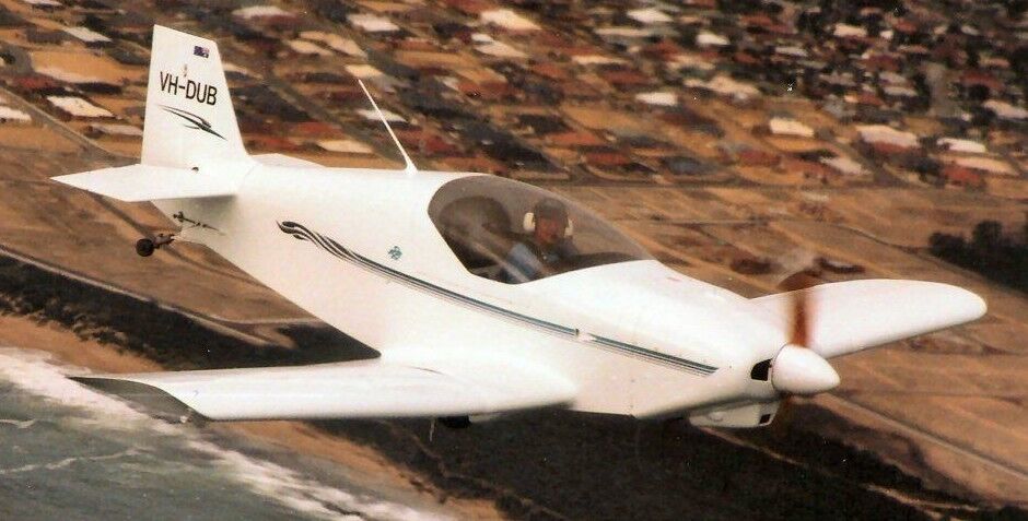 Rand Robinson KR-2S Homebuilt USA Sport Aircraft Wood Model 