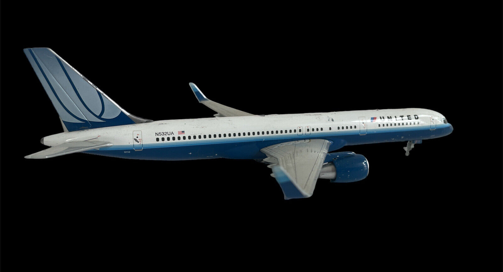 Gemini Jets 1:200 scale Classic United Airlines Boeing 757-200 G2UAL051 N532UA