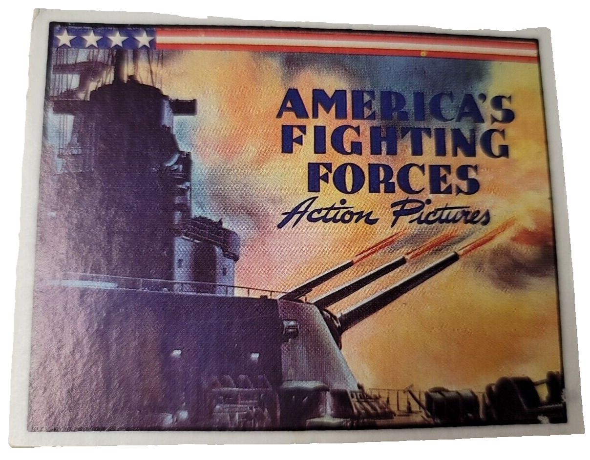 WTW Productions America\'s Fighting Forces Reprint 25 card set 1942 VTG 1983  