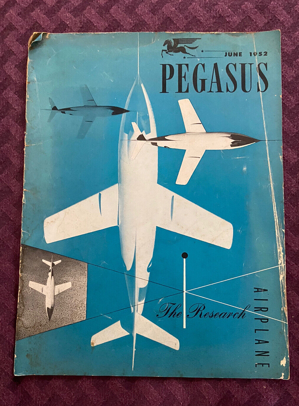 Pegasus The Research Airplane Publication Of Fairchild Engine Corp. June 1952