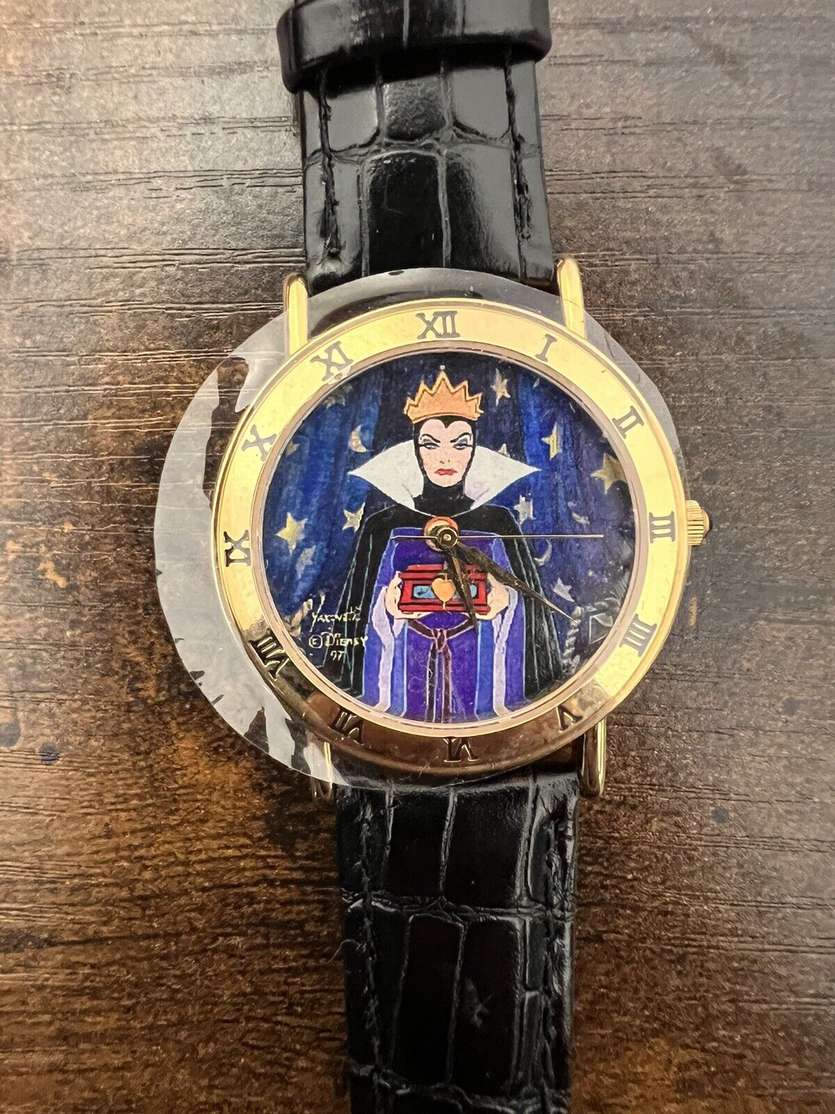 1997 Disney Artist Limited Edition Snow White Evil Queen Watch