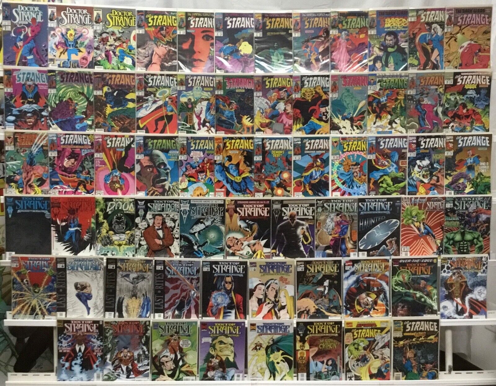 Marvel Comics Doctor Strange Sorcerer Supreme Comic Book Lot of 65 Issues