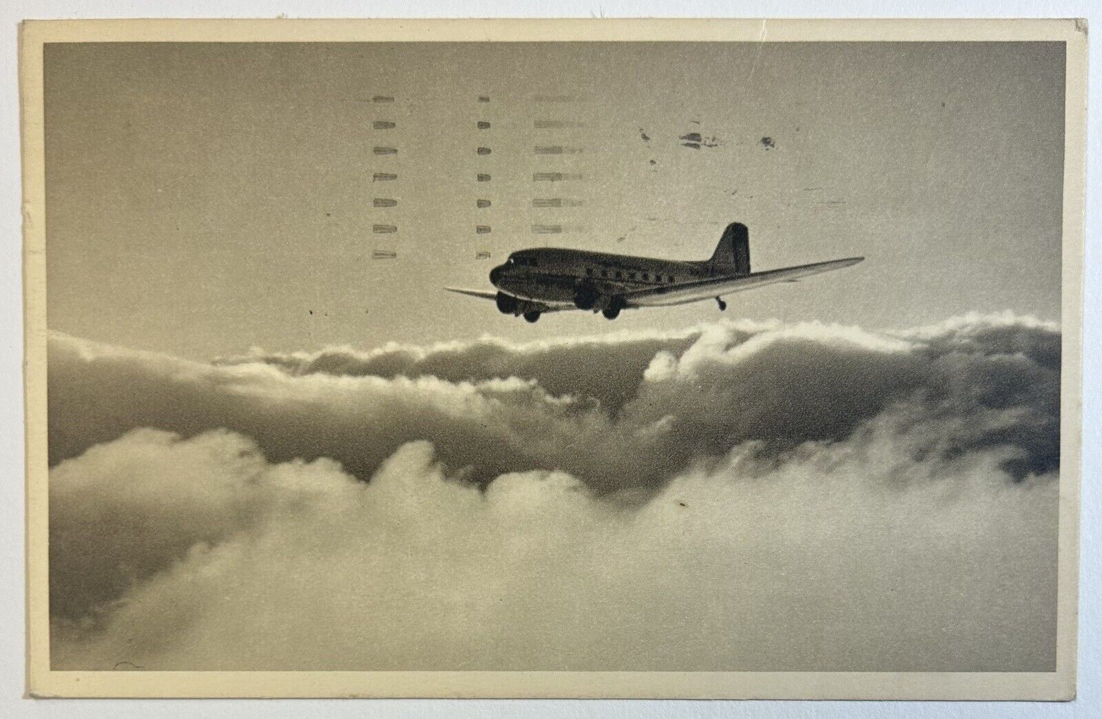American Airlines Flagship Fleet Postcard, Posted 1941 Washington, D.C.