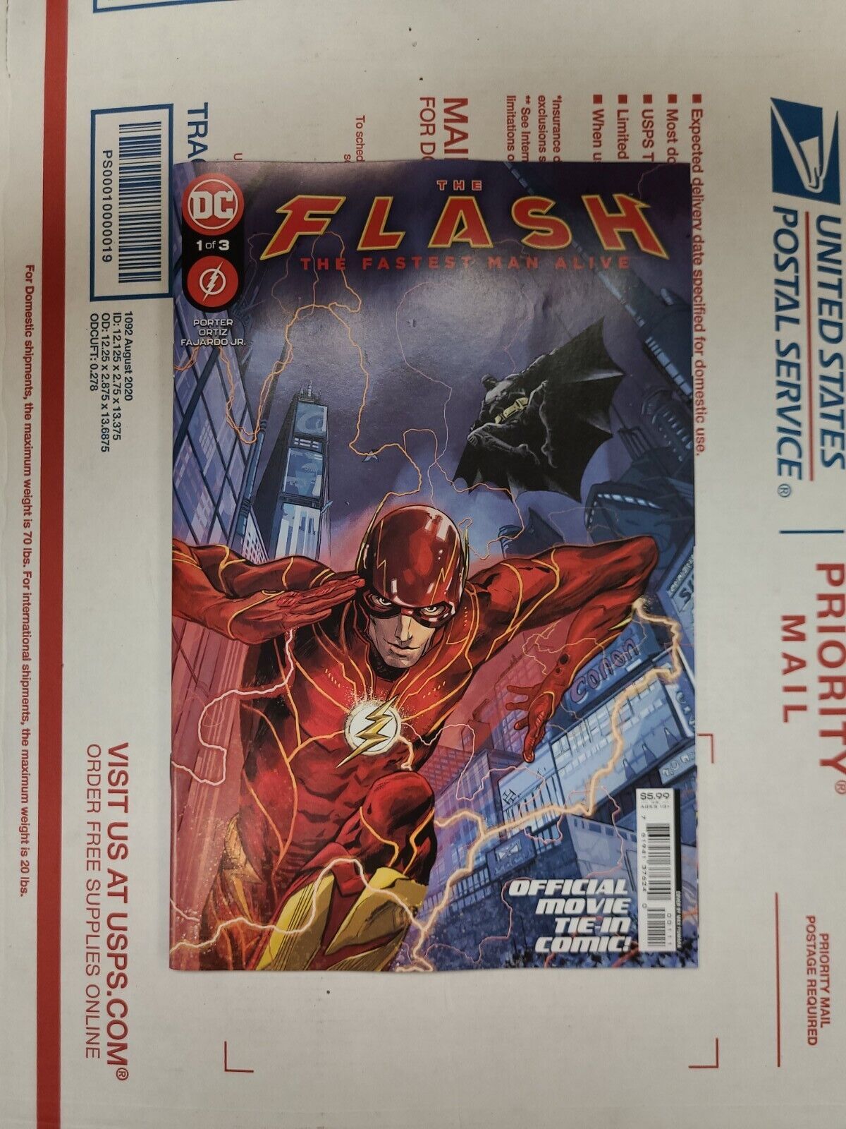 The Flash The Fastest Man Alive #1 DC 2022 VF+ Comic OR BETTER