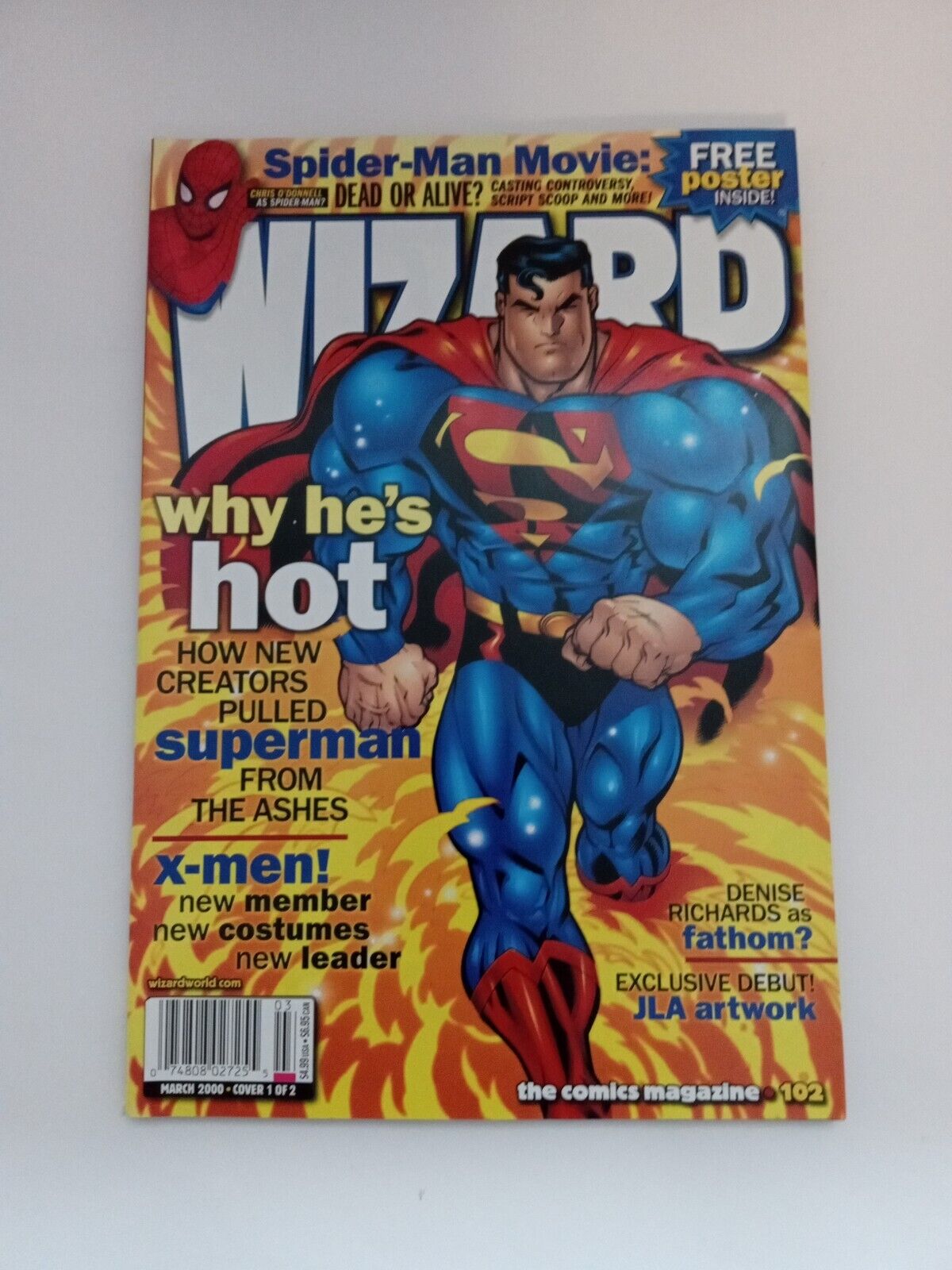 WIZARD: The Comics Magazine, March 2000, Cover 1 of 2 Issue 102