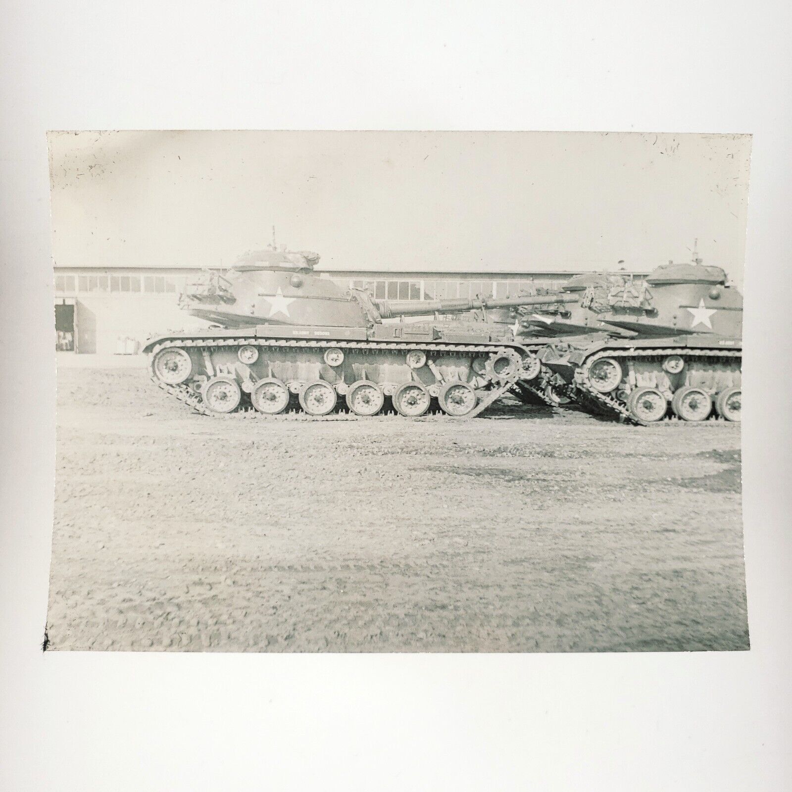 Army Tanks Germany Barracks Photo 1960s Army Soldier Military Snapshot A3935