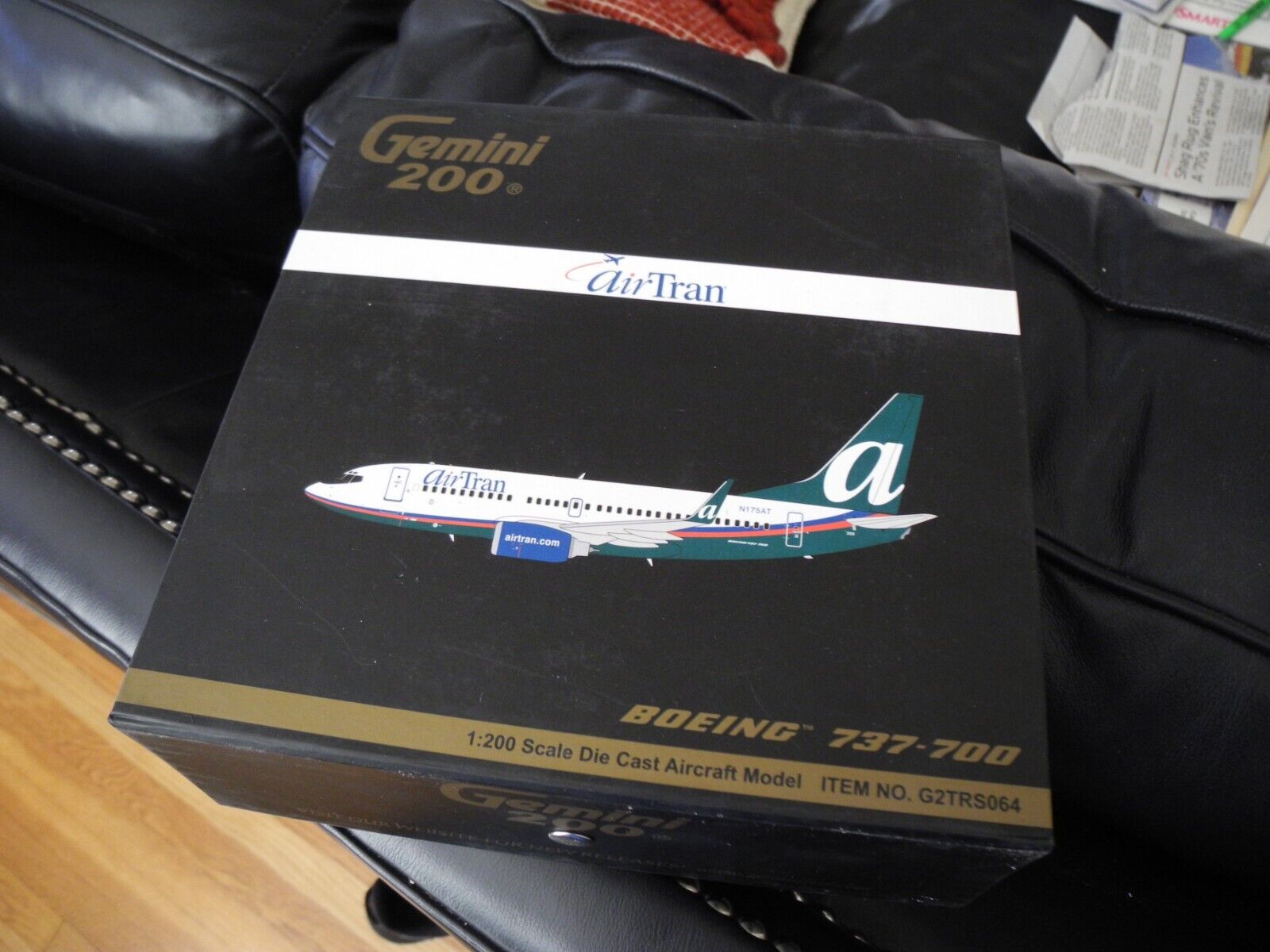 Extremely RARE Gemini 200 Boeing 737 Air Tran, Retired, 2009 Version