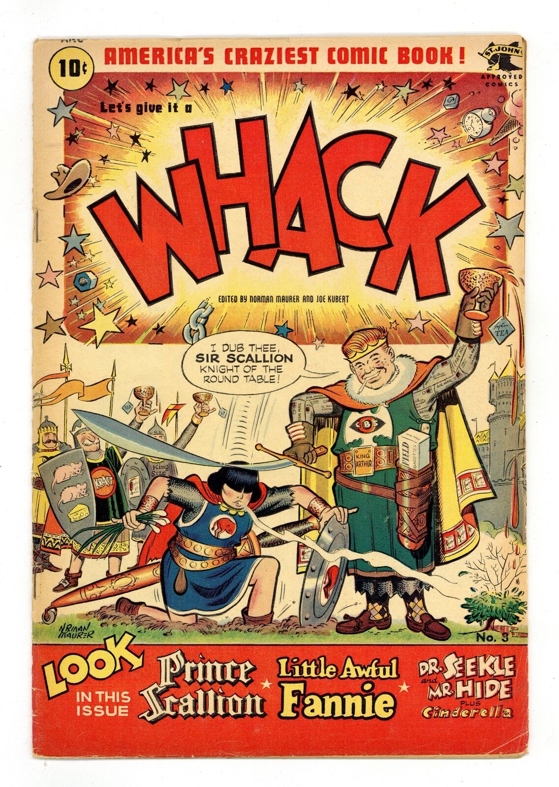 Whack #3 VG/FN 5.0 1954