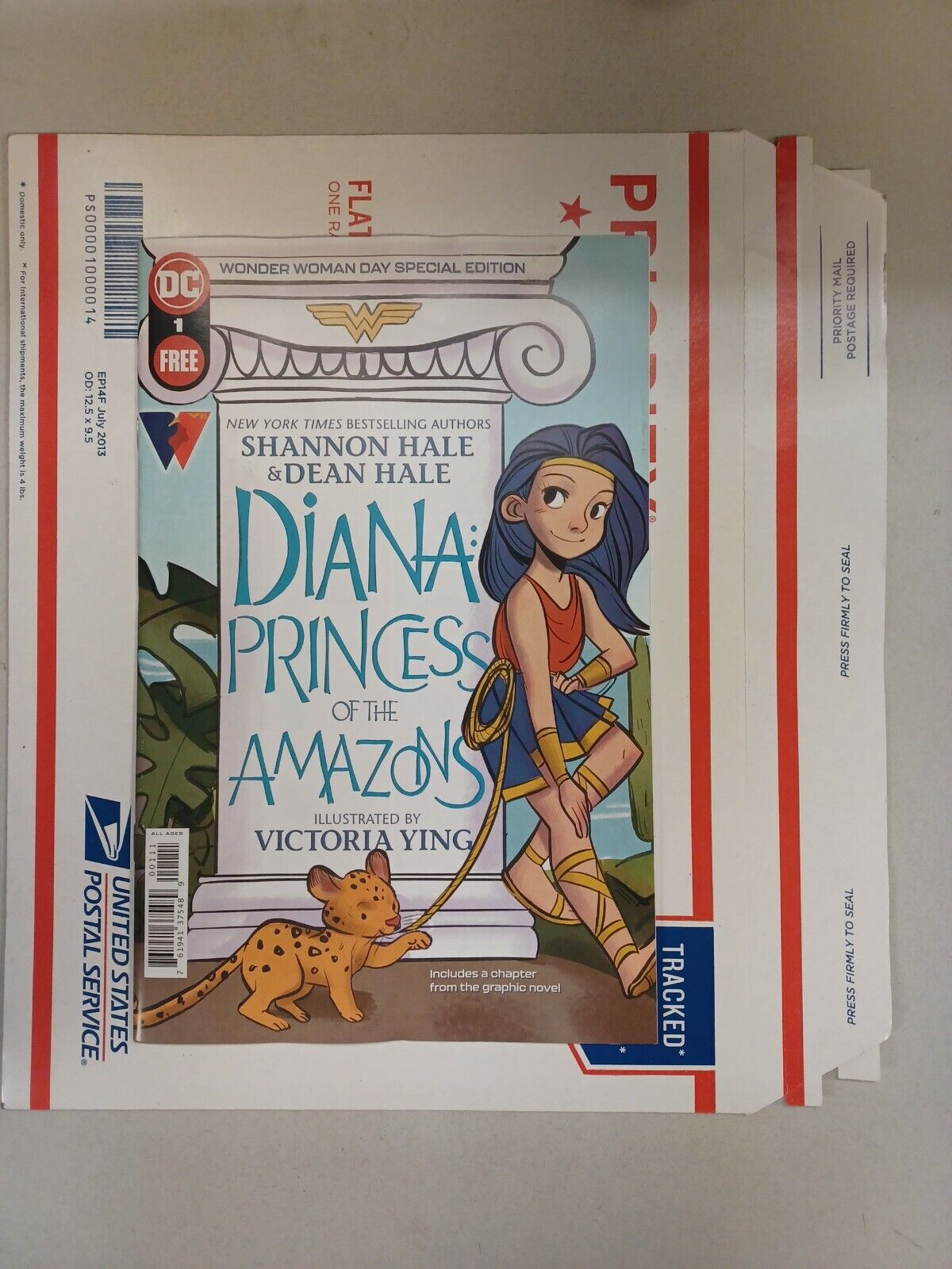 Diana Princess of the Amazons Wonder Woman Day Special Edition #1 NM OR BETTER 