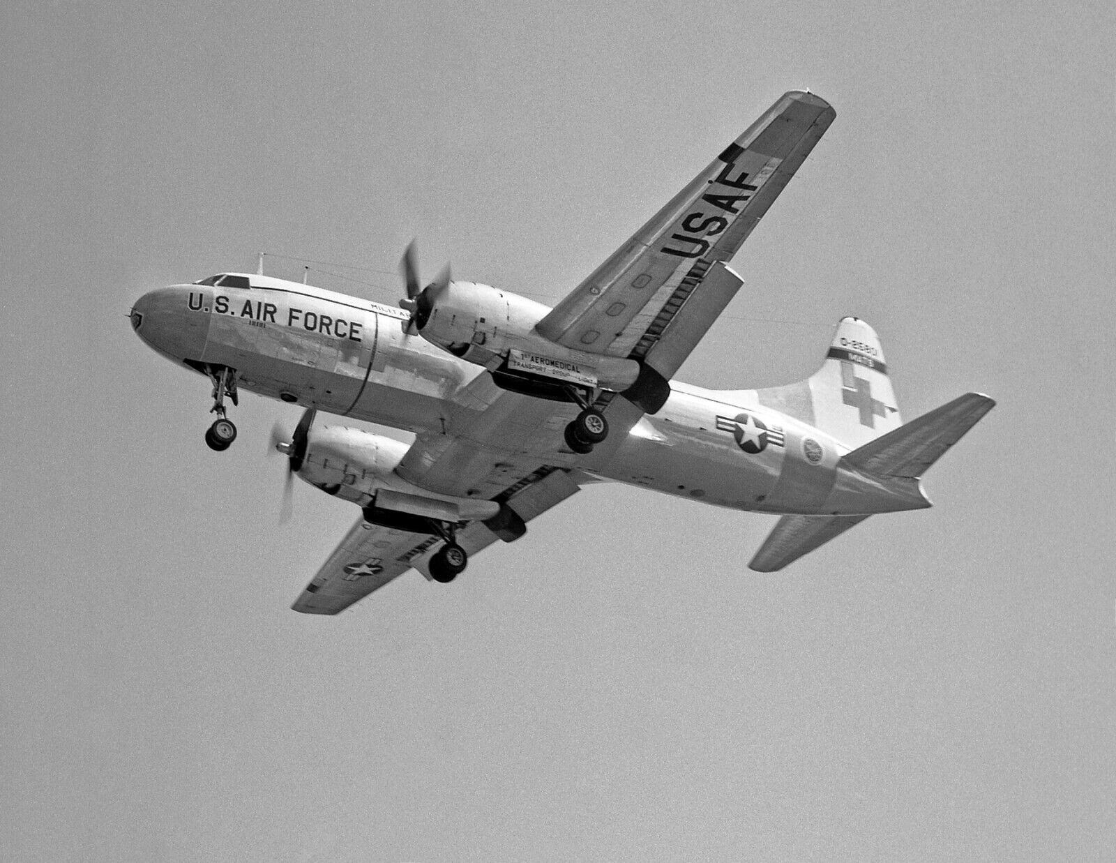 USAF Convair C-131 Semaritan ((8.5\