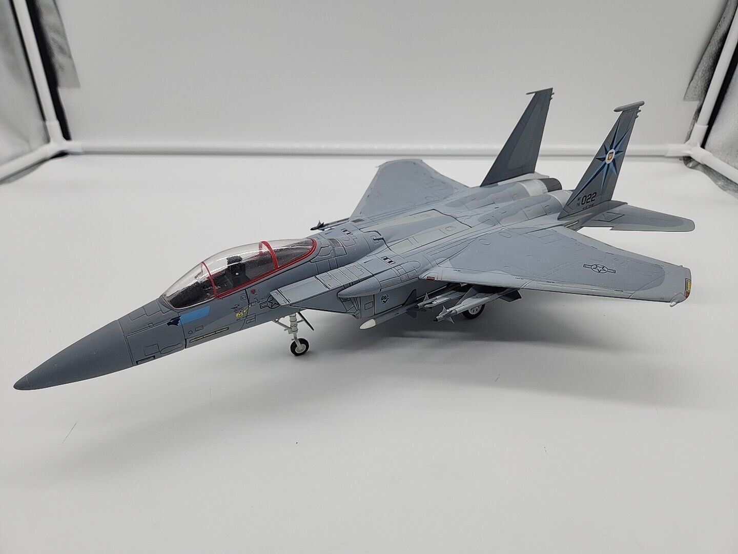FRANKLIN MINT ARMOUR DIECAST METAL COLLECTION F-15A GREEN DRAGONS B11E195