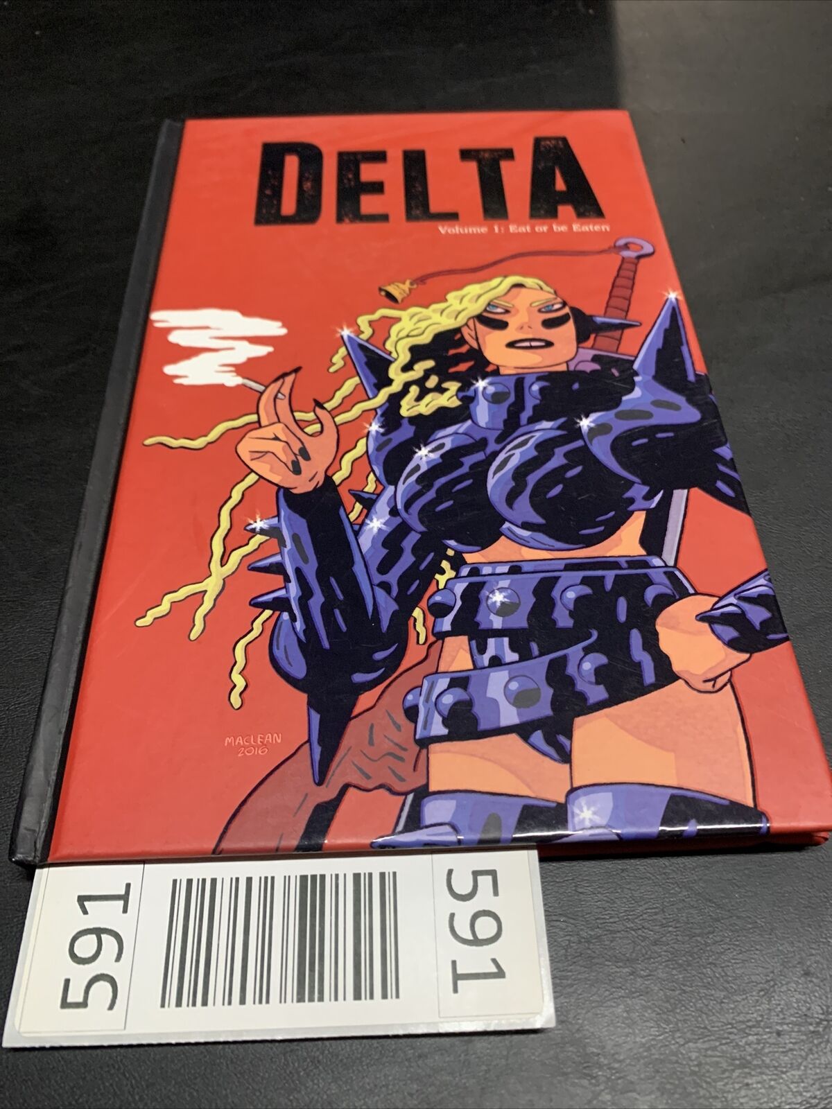 2017 Delta VOLUME 1:EAT OR BE EATEN Hard Cover (SIGNED)By Ryan Nichols.