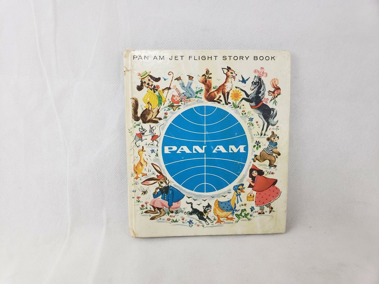 1969 Pan Am Jet Flight Story Book Gumby and Gumby's Pal Pokey To The Rescue