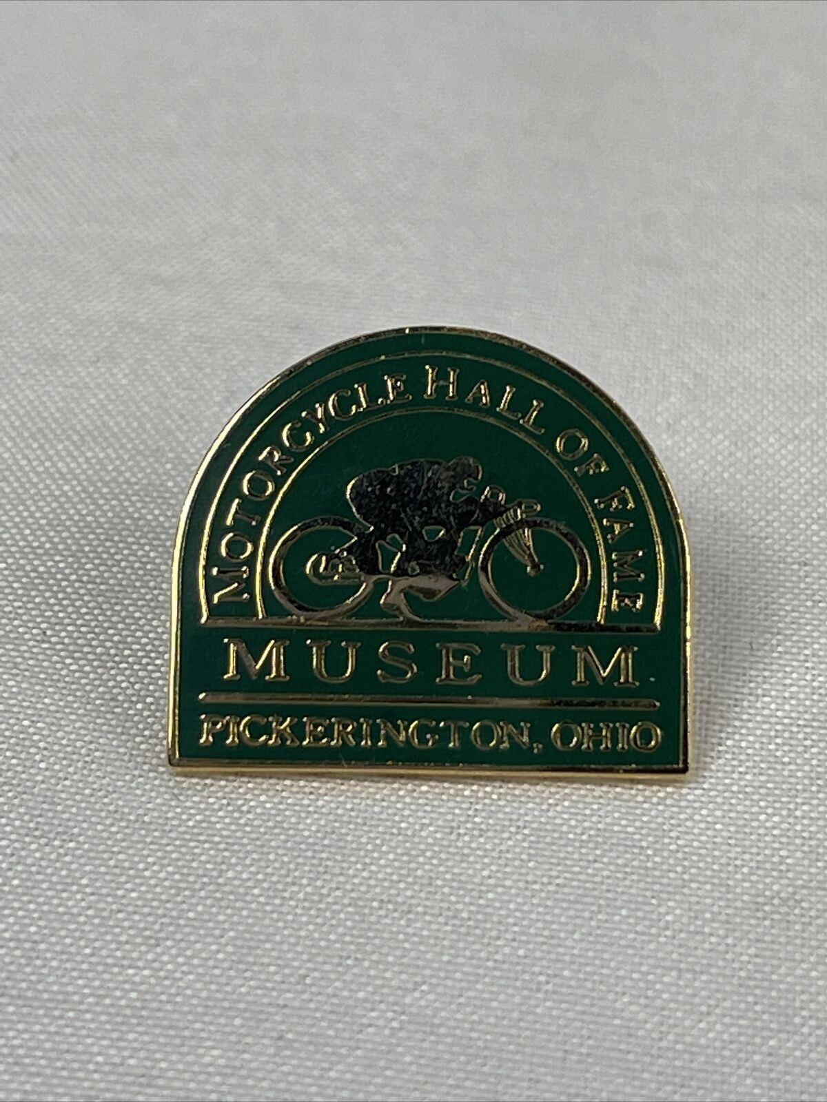 Motorcycle Hall of Fame Museum Supporter Vest Jacket Hat Lapel Pin Pickering, OH
