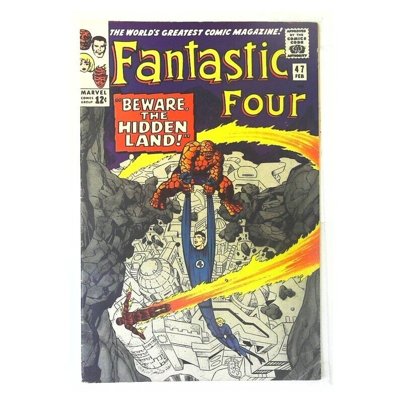Fantastic Four (1961 series) #47 in Fine condition. Marvel comics [r: