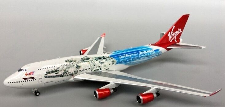 Phoenix Virgin Atlantic AIRLINES B747-400 G-VLIP 1/400 diecast plane model