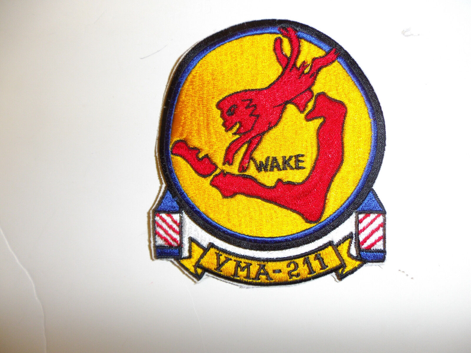 b8969 USMC Vietnam VMA 211 Marine Attack Squadron Wake R7C