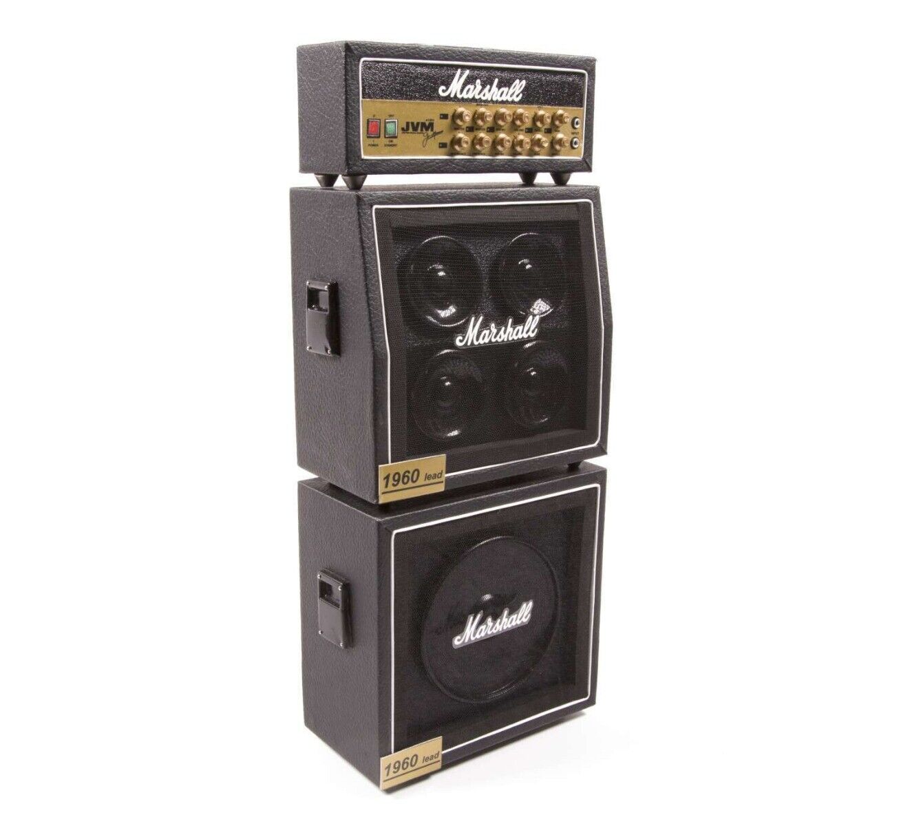 AXE HEAVEN Marshall-Style Speaker Cabinet Full Stack Amp MINIATURE DISPLAY GIFT