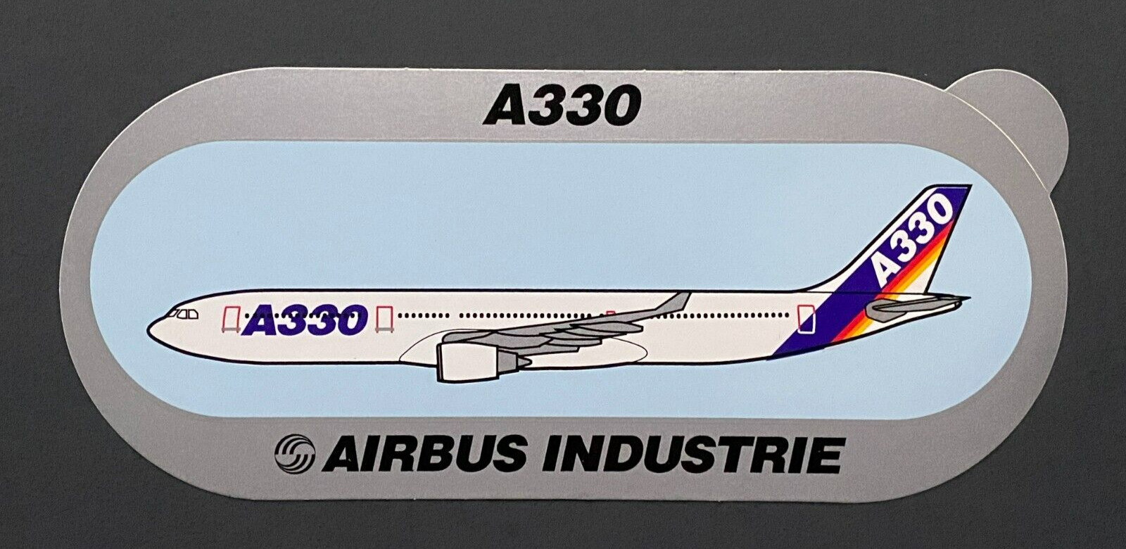 Airbus Industrie A330 Aircraft Sticker - Version 1