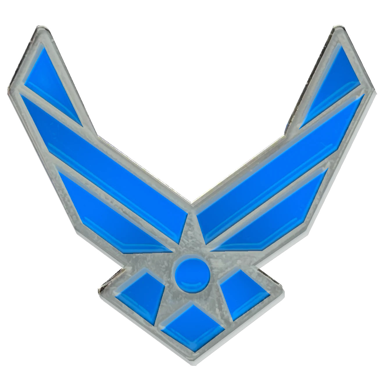 USAF United States Air Force Pin wings star GL2-012 P-127