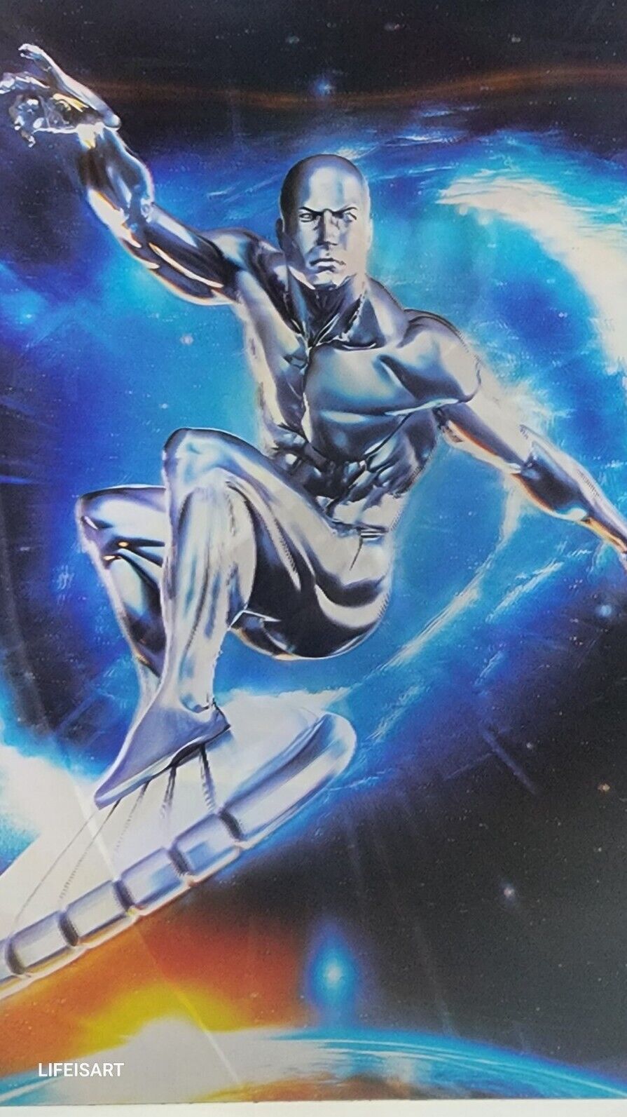3d holographic lenticular poster Marvel's SILVER SURFER 🔥 🔥 🔥 