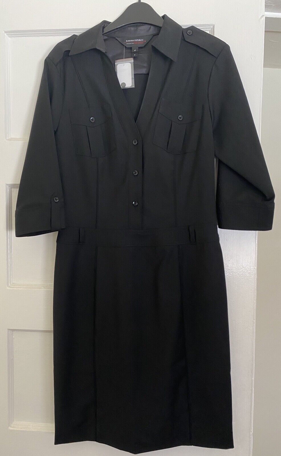 NWT Virgin America Collectible Womens Black Work Dress 4P Small Retired