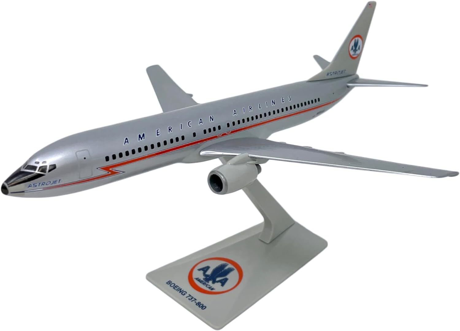 Flight Miniatures American Boeing 737-800 Astrojet Desk Top 1/200 Model Airplane