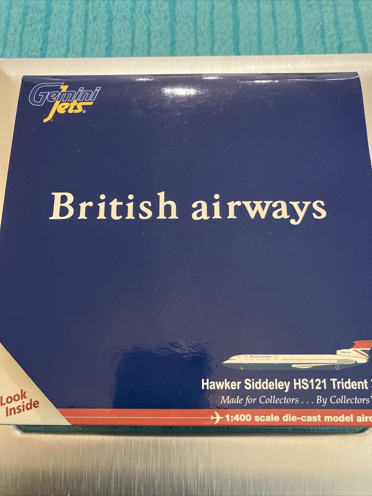 Gemini British Airways Hawker Siddeley HS121 Trident 3B 1:400 Die Cast Airplane