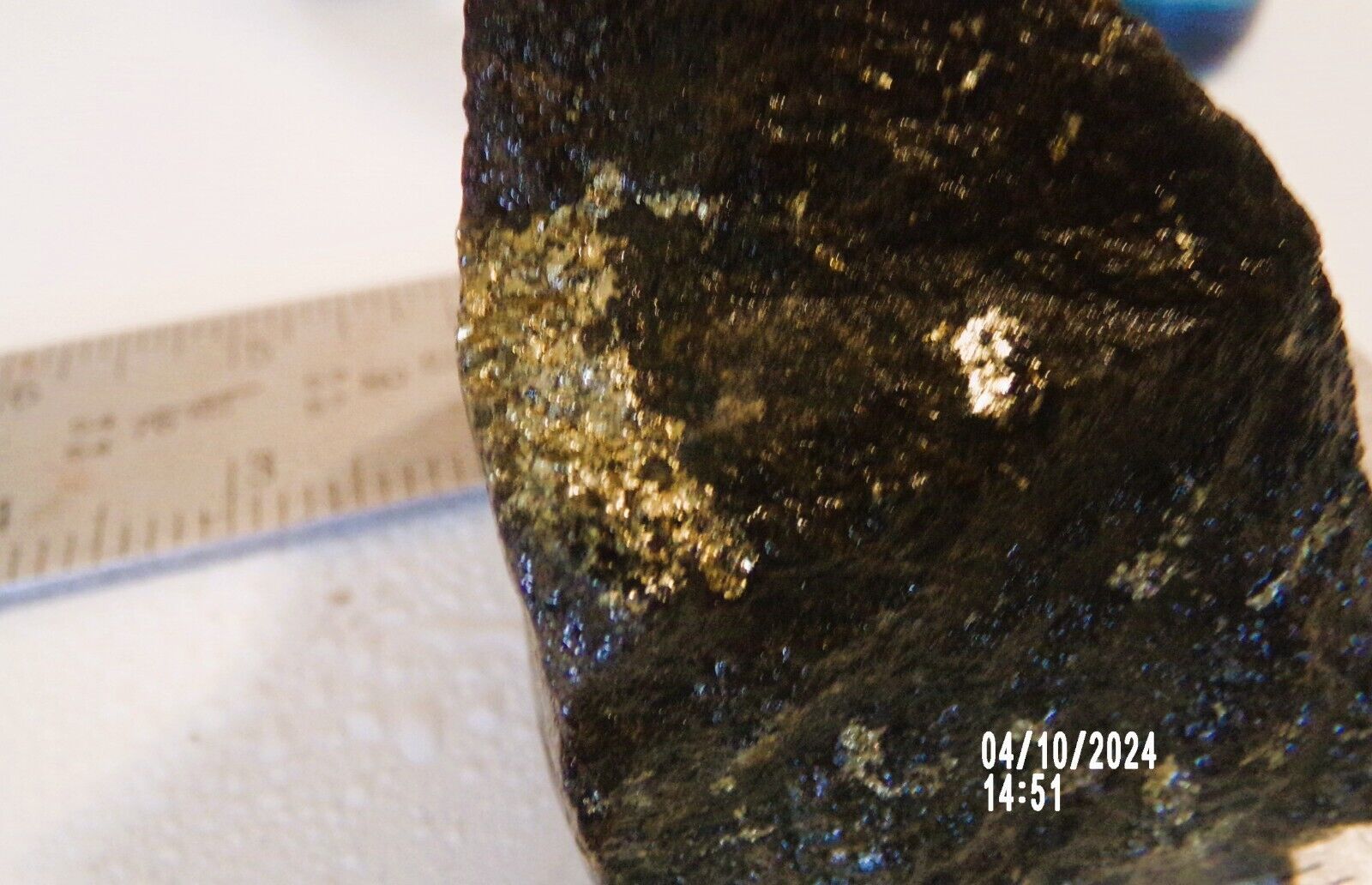 Gold Ore w/Super high Metal Content Visible Gold TESTED Lander County NV 1.2lbs