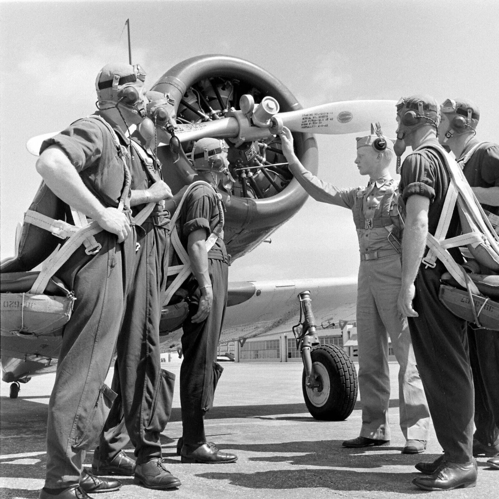 WW2 WWII Photo World War Two / USAAF Pilot Training Randolph Field Texas 1942