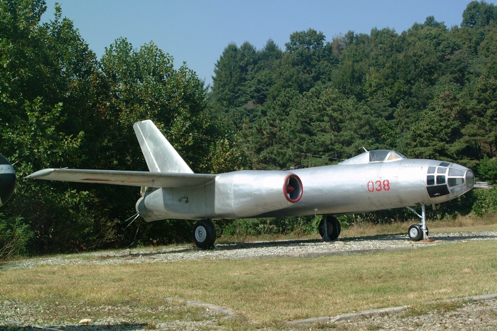 Harbin H-5 Jet Medium Bomber Aircraft Wood Model 
