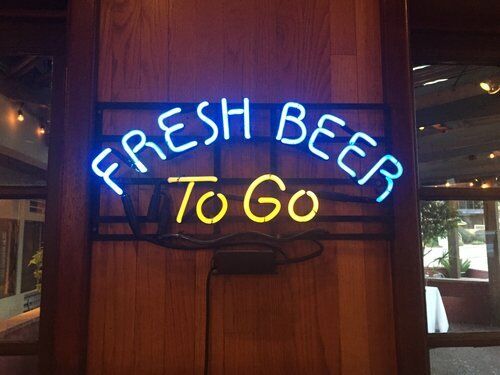 Fresh Beer TO Go Neon Sign Light Bar Pub Wall Hanging Handcraft Artwork 19\