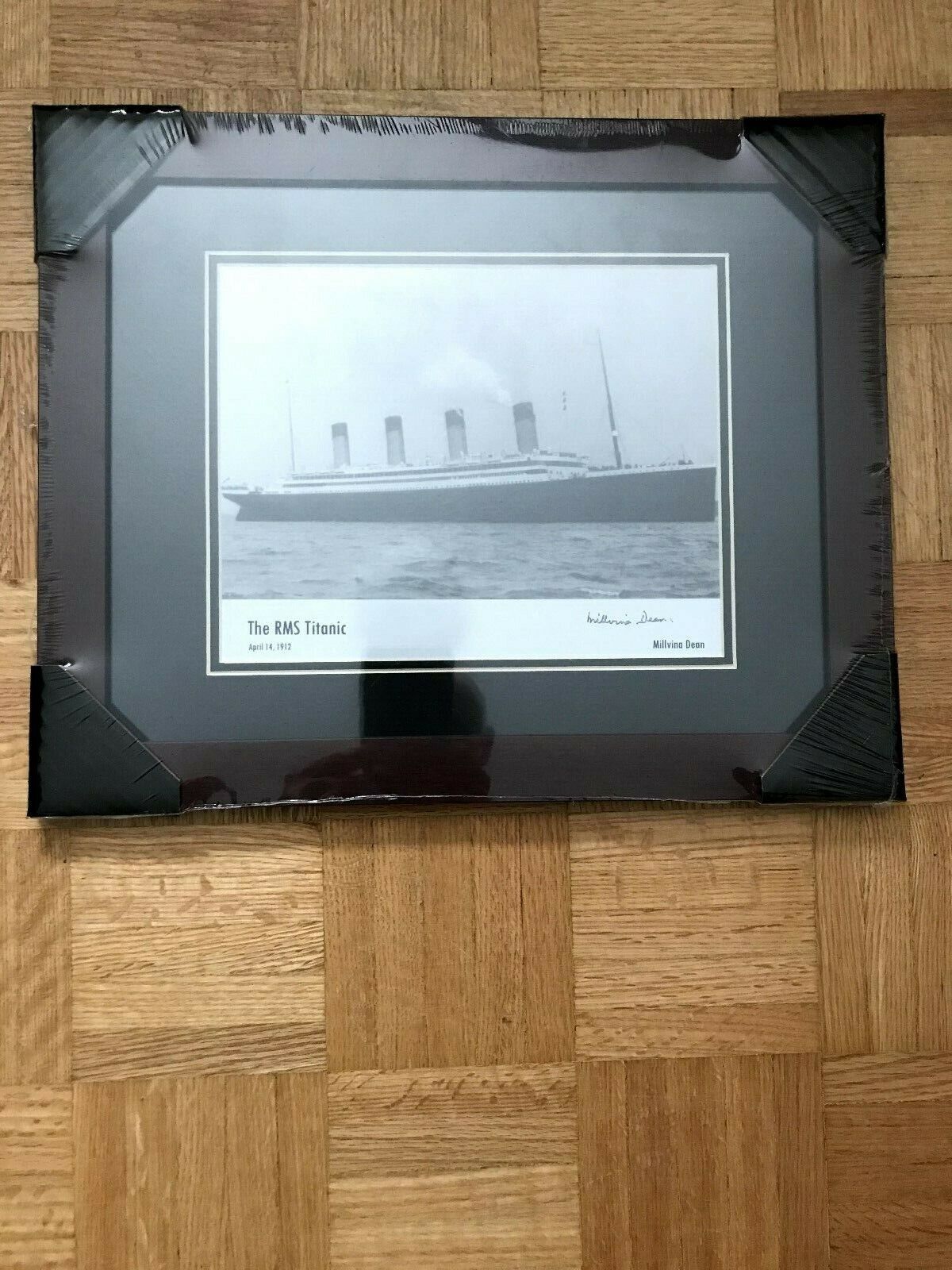 ELIZA GLADYS MILLVINA DEAN SIGNED FRAMED RMS TITANIC PHOTO (Last One)