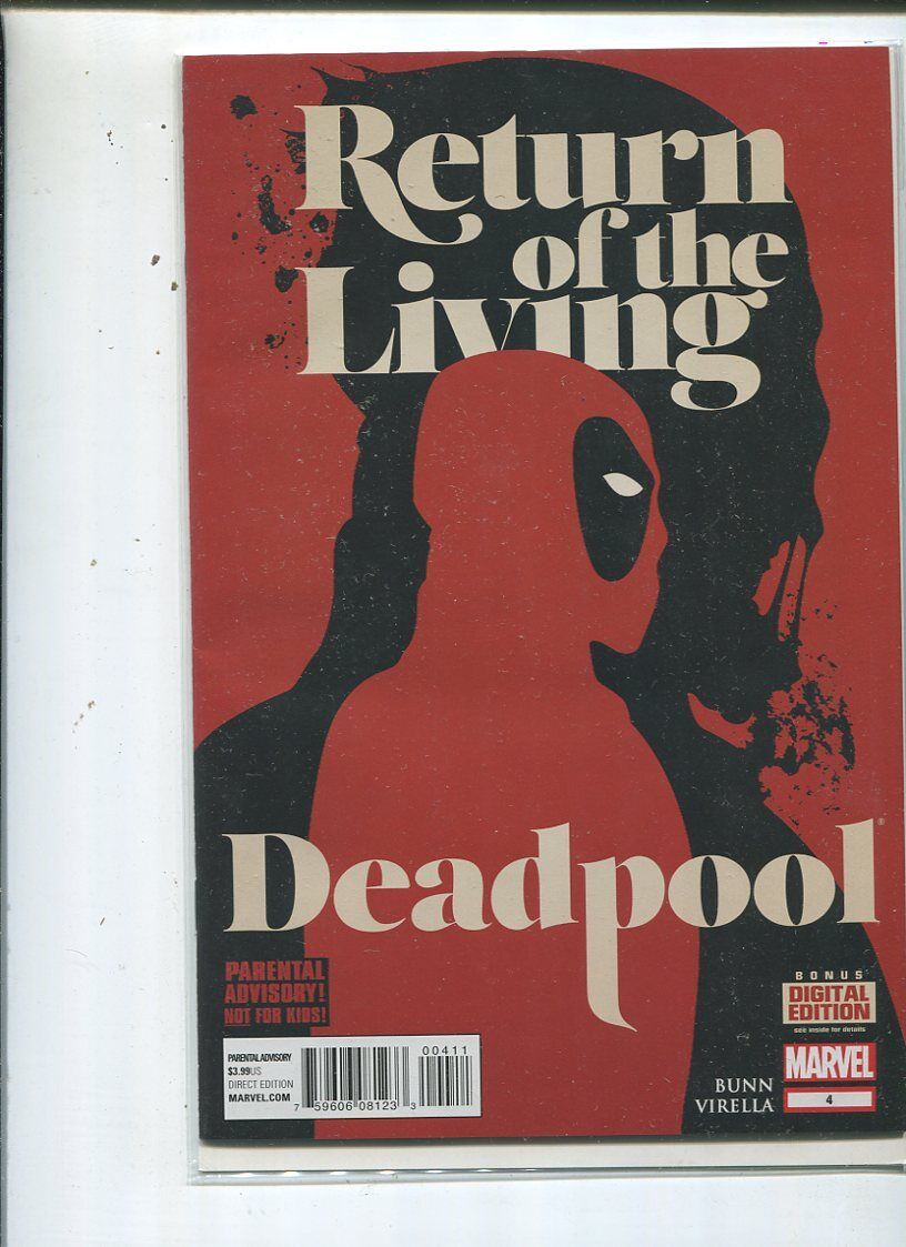 Return Of The Living Deadpool #4 Unread New / Near Mint  MD1