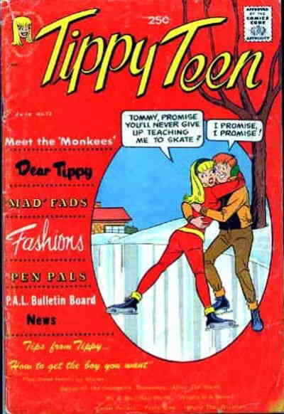 Tippy Teen #13 VG; Tippy Teen | low grade - June 1967 the Monkees - we combine s