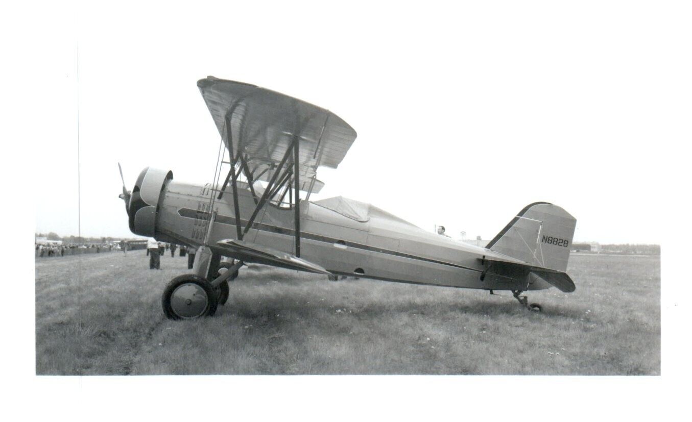 Stearman C Biplane Airplane Vintage Photograph 5 x 3.5\